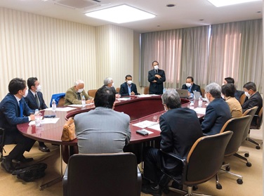 Discussion with Global IT Park Minami Uonuma City Council member