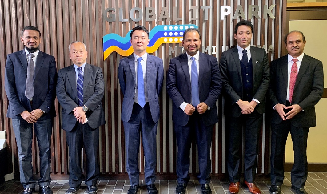 Executive members of Ryoki Kogyo Co., Ltd Visited Global IT Park